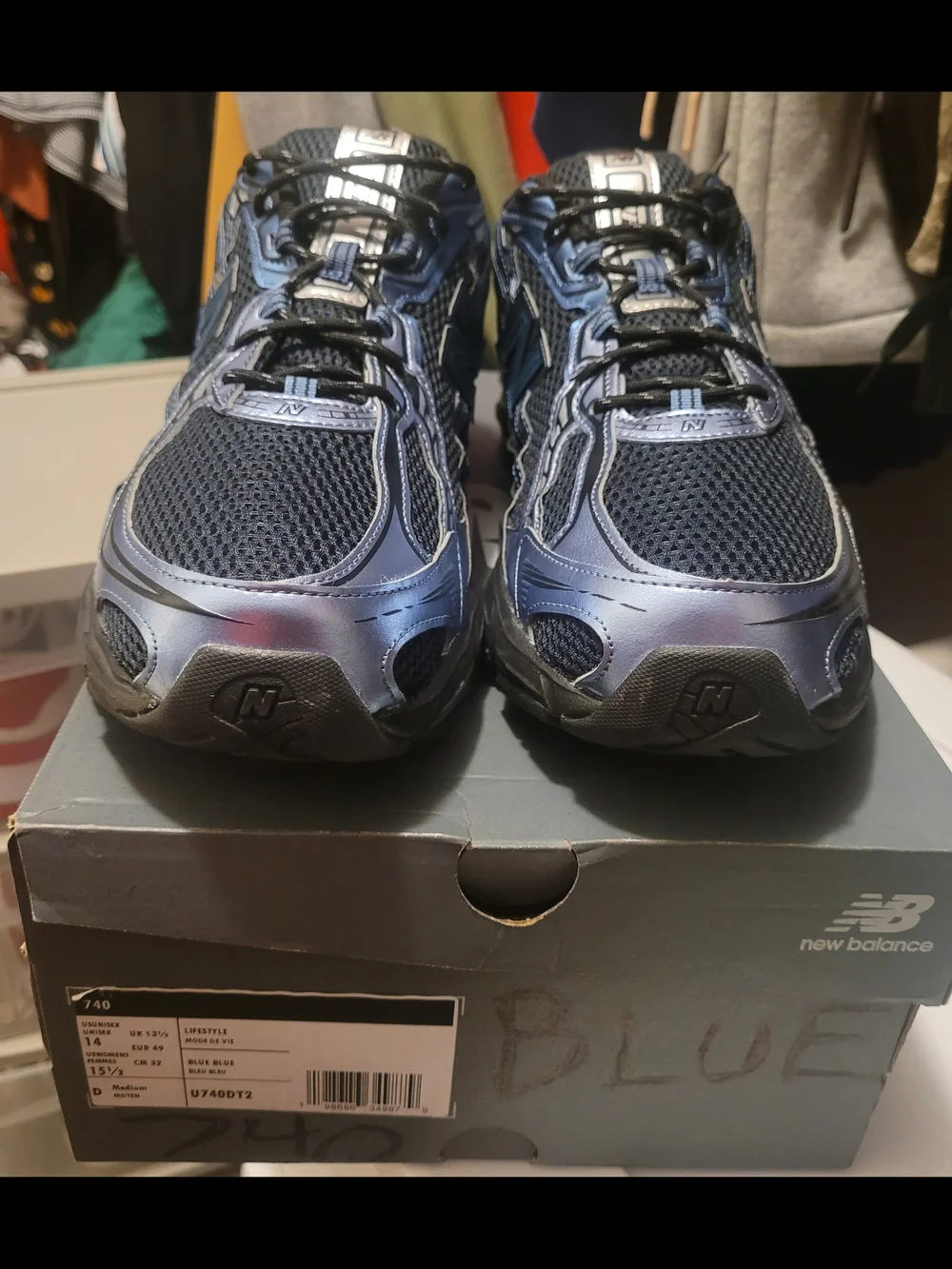 New Balance 740v2 'Shoreline Blue' Men’s Sneaker Size 14